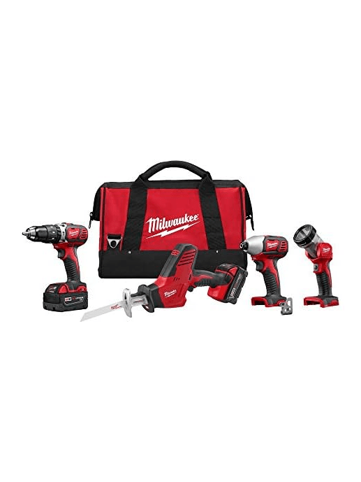 Milwaukee 2695-24 M18 18V Cordless Tool Combo Kit woot