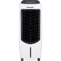 Honeywell 2.6 Gallon Indoor Portable Evaporative Air Cooler for Garage, Basement, Attic, 115V, for up to 120 Sq. Ft. with Remote, Quiet, Low Energy, Compact, White ANM Liquidation