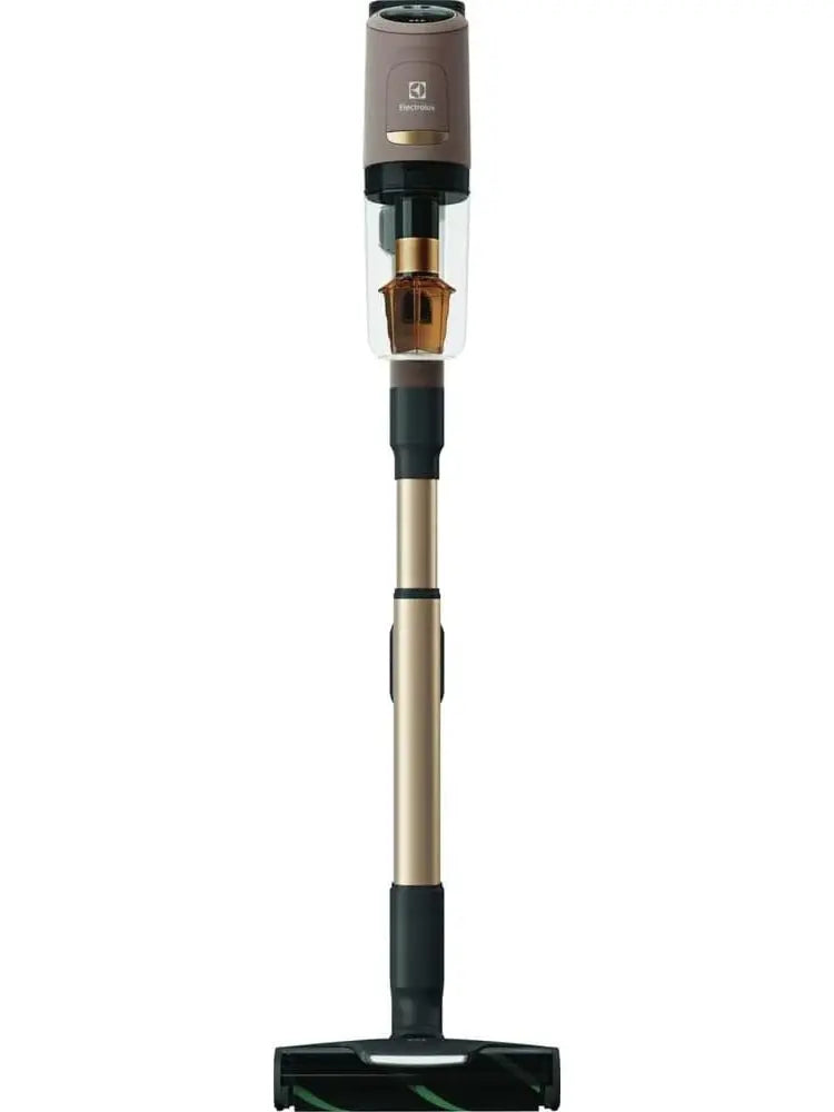 Electrolux Ultimate800, EHVS85W3AM, Complete Home Lightweight Cordless Stick Vacuum, Motorized Nozzles, 5-step Filtration, LED Smart Display, for Floors, Upholstery, Mattresses, in Mahogany Bronze - ANM Liquidation