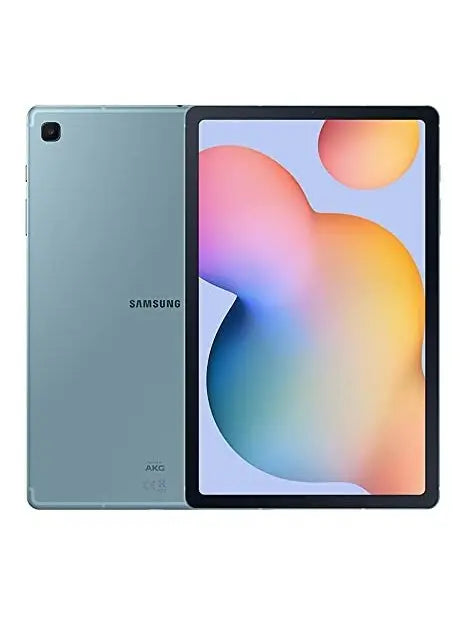 SAMSUNG Galaxy Tab S6 Lite 10.4" 128GB Android Tablet, LCD Screen, S Pen Included, Slim Metal Design, AKG Dual Speakers, 8MP Rear Camera, Long Lasting Battery, US Version, 2022, Angora Blue