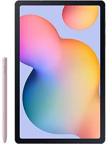 SAMSUNG Galaxy Tab S6 Lite 10.4" 128GB Android Tablet, LCD Screen, S Pen Included, Slim Metal Design, AKG Dual Speakers, 8MP Rear Camera, Long Lasting Battery, US Version, 2022, Angora Blue