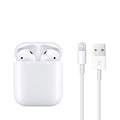 Apple AirPods (2nd Generation) Wireless Ear Buds, Bluetooth Headphones with Lightning Charging Case Included, Over 24 Hours of Battery Life, Effortless Setup for iPhone - ANM Liquidation