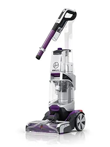 Hoover SmartWash Pet Automatic Carpet Cleaner Machine with Spot Chaser Wand, Deep Cleaning Shampooer, Carpet Deodorizer and Pet Stain Remover, FH53000PC, Purple