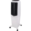 Honeywell 2.6 Gallon Indoor Portable Evaporative Air Cooler for Garage, Basement, Attic, 115V, for up to 120 Sq. Ft. with Remote, Quiet, Low Energy, Compact, White ANM Liquidation