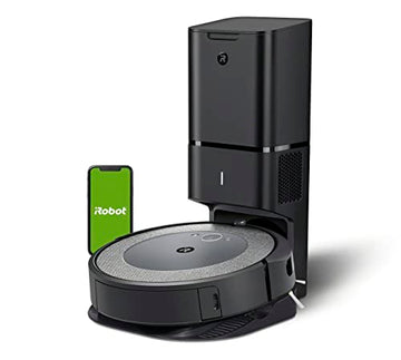 iRobot Roomba i3+ EVO (3550) Self-Emptying Robot Vacuum – Now Clean by Room with Smart Mapping, Empties Itself for Up to 60 Days, Works with Alexa, Ideal for Pet Hair, Carpets, Roomba i3+ ANM Liquidation