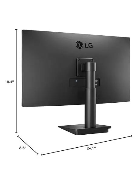 LG 27MP400-B 27 Inch Monitor Full HD 1920 x 1080 IPS Display with 3-Side Virtually Borderless Design, AMD FreeSync and OnScreen Control – Black