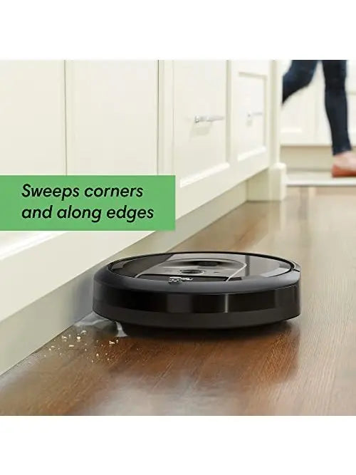 iRobot Roomba i7+ 7550 Robot Vacuum with Automatic Dirt Disposal - Empties Itself for up to 60 Days, Wi-Fi Connected, Smart Mapping, Works with Alexa, Ideal for Pet Hair, Carpets, Hard Floors