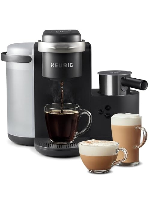 Keurig K-Cafe Single Serve K-Cup Coffee, Latte and Cappuccino Maker, Dark Charcoal - ANM Liquidation