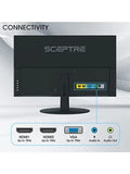 Sceptre IPS 27-Inch Business Computer Monitor 1080p 75Hz with HDMI VGA Build-in Speakers, Machine Black 2020 E275W-FPT , 27