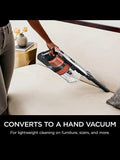 Shark IZ662H Cordless Vertex Pro Lightweight Cordless Stick Vacuum with DuoClean PowerFins, Red