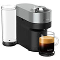 Nespresso Vertuo POP+ Deluxe Coffee and Espresso Machine by Breville, Titan - ANM Liquidation