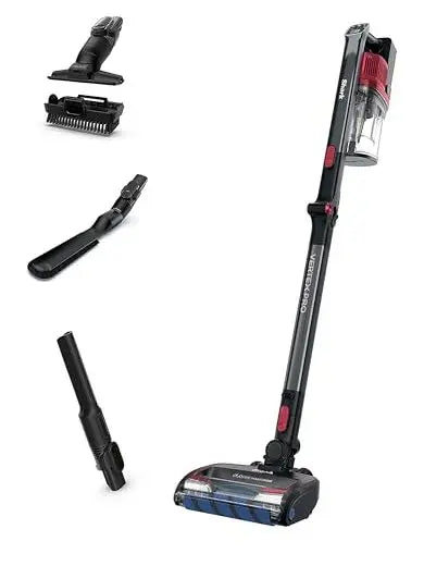 Shark IZ662H Cordless Vertex Pro Lightweight Cordless Stick Vacuum with DuoClean PowerFins, Red