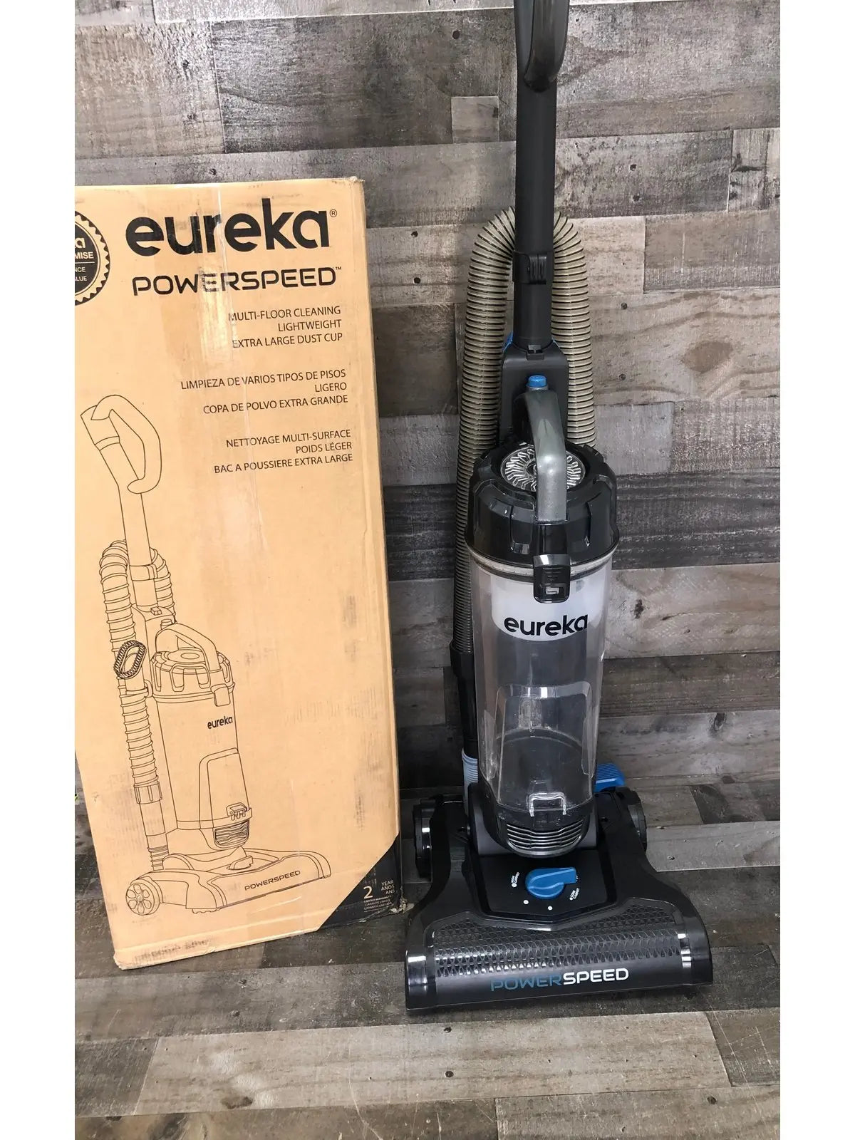 Eureka Airspeed Ultra-Lightweight Compact Bagless Upright Vacuum Cleaner, Replacement Filter, Blue