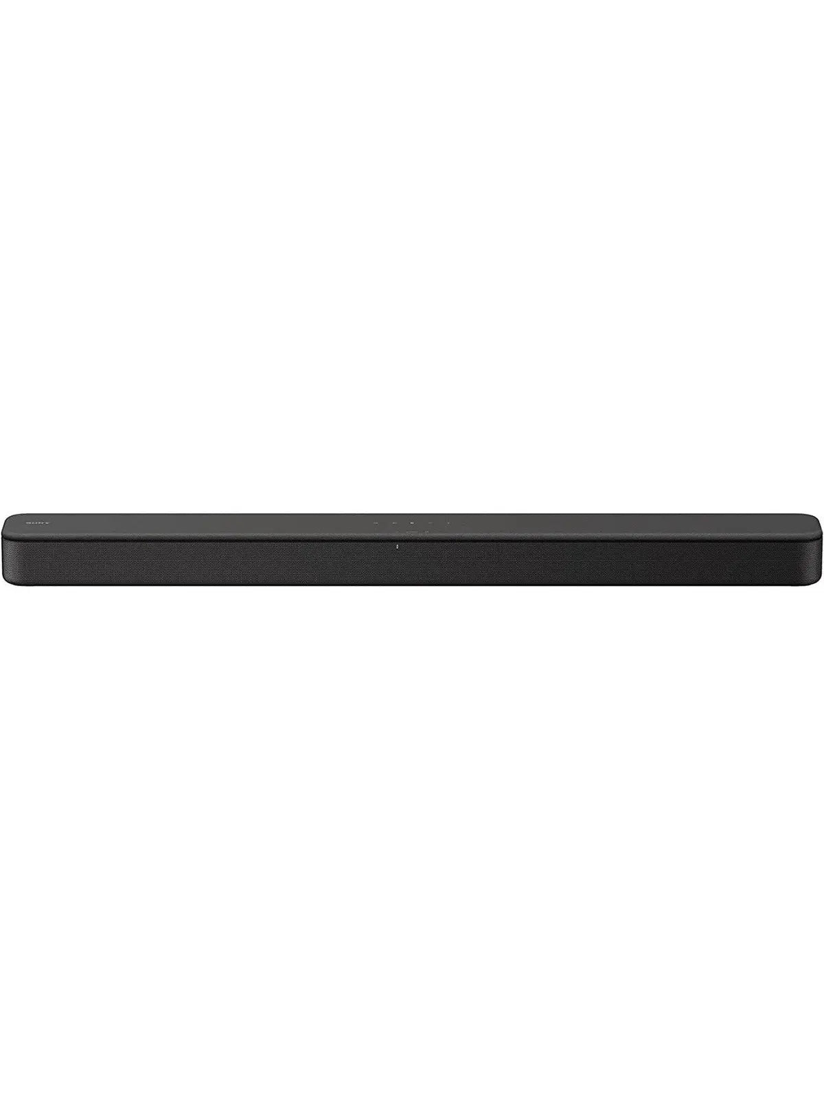 Sony S100F 2.0ch Soundbar with Bass Reflex Speaker, Integrated Tweeter and Bluetooth, HTS100F , easy setup, compact, home office use with clear sound black