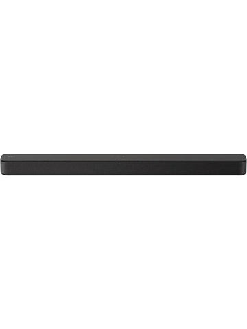 Sony S100F 2.0ch Soundbar with Bass Reflex Speaker, Integrated Tweeter and Bluetooth, HTS100F , easy setup, compact, home office use with clear sound black