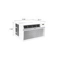 LG LW1824RD, White 18,000 Window Air Conditioner, 230/208V, 1,000 Sq.Ft. (25' x 40' Room Size), Quiet Operation, Electronic Control with Remote, 3 Cooling & Fan Speeds, Auto Restart, 18000 BTU ANM Liquidation