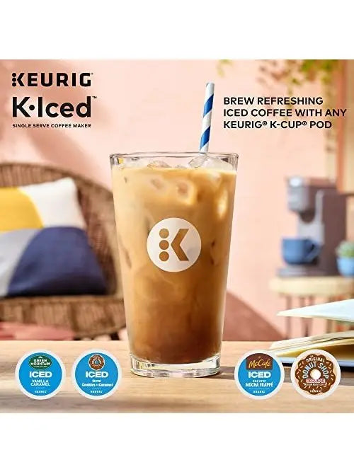 Keurig K-Iced Single Serve Coffee Maker - Brews Hot and Cold - Gray