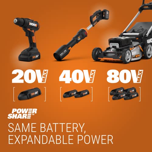 Worx WG323 20V Power Share 10" Cordless Pole/Chain Saw with Auto-Tension (Battery & Charger Included) ANM Liquidation