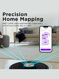 Shark AV2501S AI Ultra Robot Vacuum, with Matrix Clean, Home Mapping, 30-Day Capacity HEPA Bagless Self Empty Base, Perfect for Pet Hair, Wifi, Dark Grey