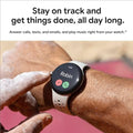 Google Pixel Watch 2 (Previous Model) with the Best of Fitbit - Heart Rate Tracking, Stress Management, Safety Features - Android Smartwatch - Matte Black Aluminum Case - Obsidian Active Band - WI-FI ANM Liquidation