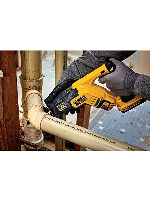 DEWALT 20V MAX* XR Reciprocating Saw, Compact, Tool Only (DCS367B), Black ANM Liquidation