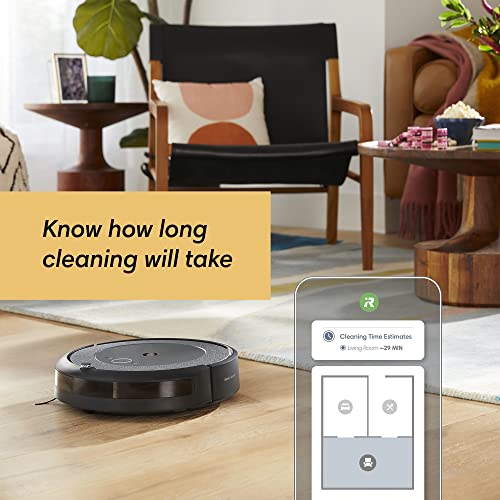 iRobot Roomba i3+ EVO (3550) Self-Emptying Robot Vacuum – Now Clean by Room with Smart Mapping, Empties Itself for Up to 60 Days, Works with Alexa, Ideal for Pet Hair, Carpets, Roomba i3+ ANM Liquidation