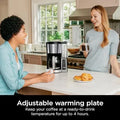 Ninja 12-Cup Programmable Coffee Brewer, 2 Brew Styles, Adjustable Warm Plate, 60oz Water Reservoir, Delay Brew - Black/Stainless Steel - ANM Liquidation