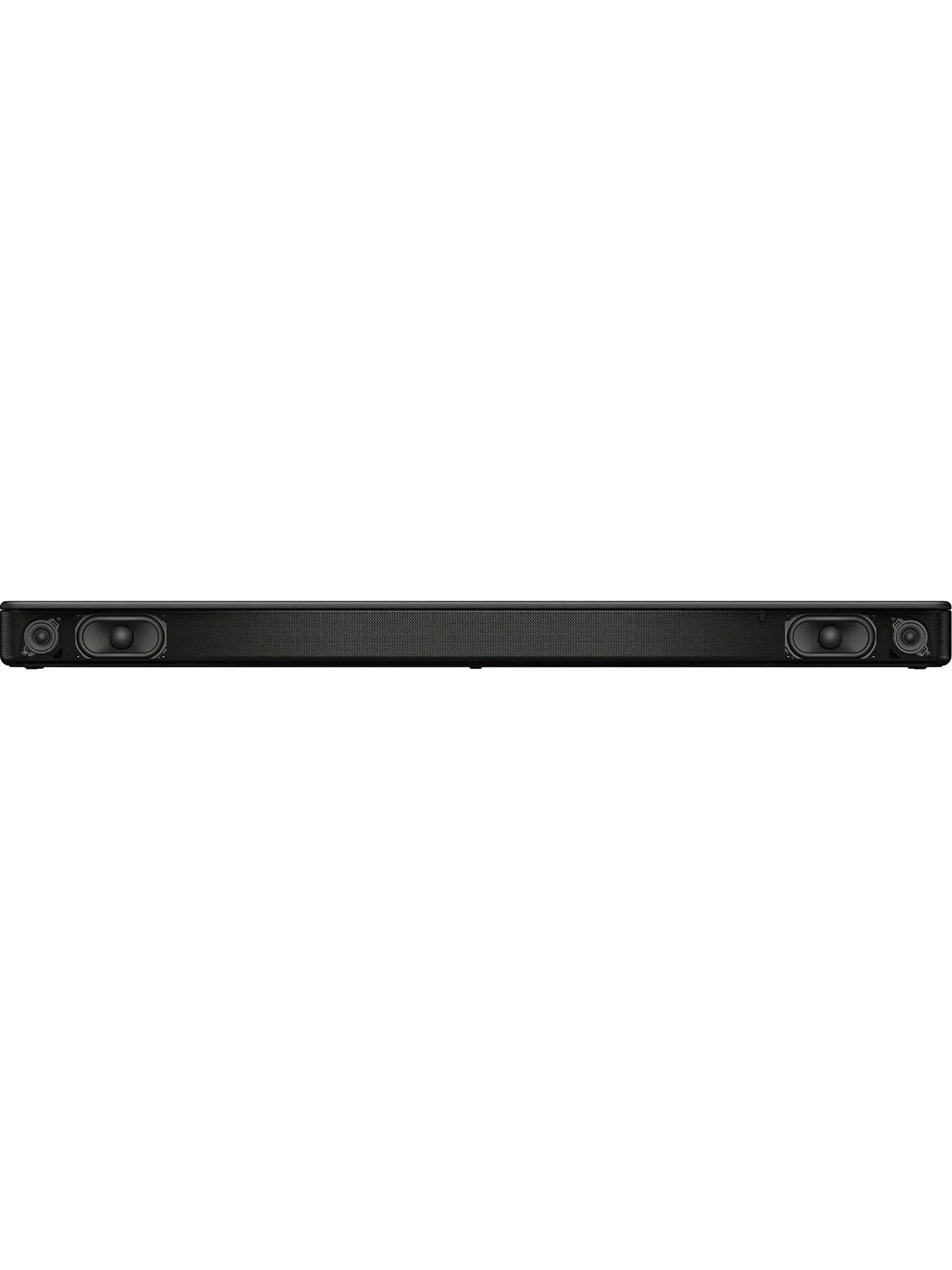 Sony S100F 2.0ch Soundbar with Bass Reflex Speaker, Integrated Tweeter and Bluetooth, HTS100F , easy setup, compact, home office use with clear sound black