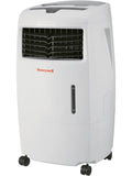 Honeywell 500 CFM Indoor Portable Evaporative Cooler for Bedroom, Living Room, Den, Covered Patio, and Garage, 120V, Swamp Cooler with Fan, Humidifier, Carbon Dust Filter & Remote Control, White ANM Liquidation