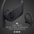 Beats Powerbeats Pro Wireless Earbuds - Apple H1 Headphone Chip, Class 1 Bluetooth Headphones, 9 Hours of Listening Time, Sweat Resistant, Built-in Microphone - Black ANM Liquidation