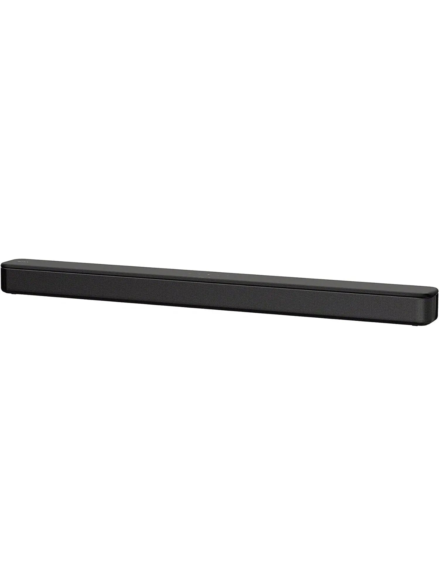 Sony S100F 2.0ch Soundbar with Bass Reflex Speaker, Integrated Tweeter and Bluetooth, HTS100F , easy setup, compact, home office use with clear sound black