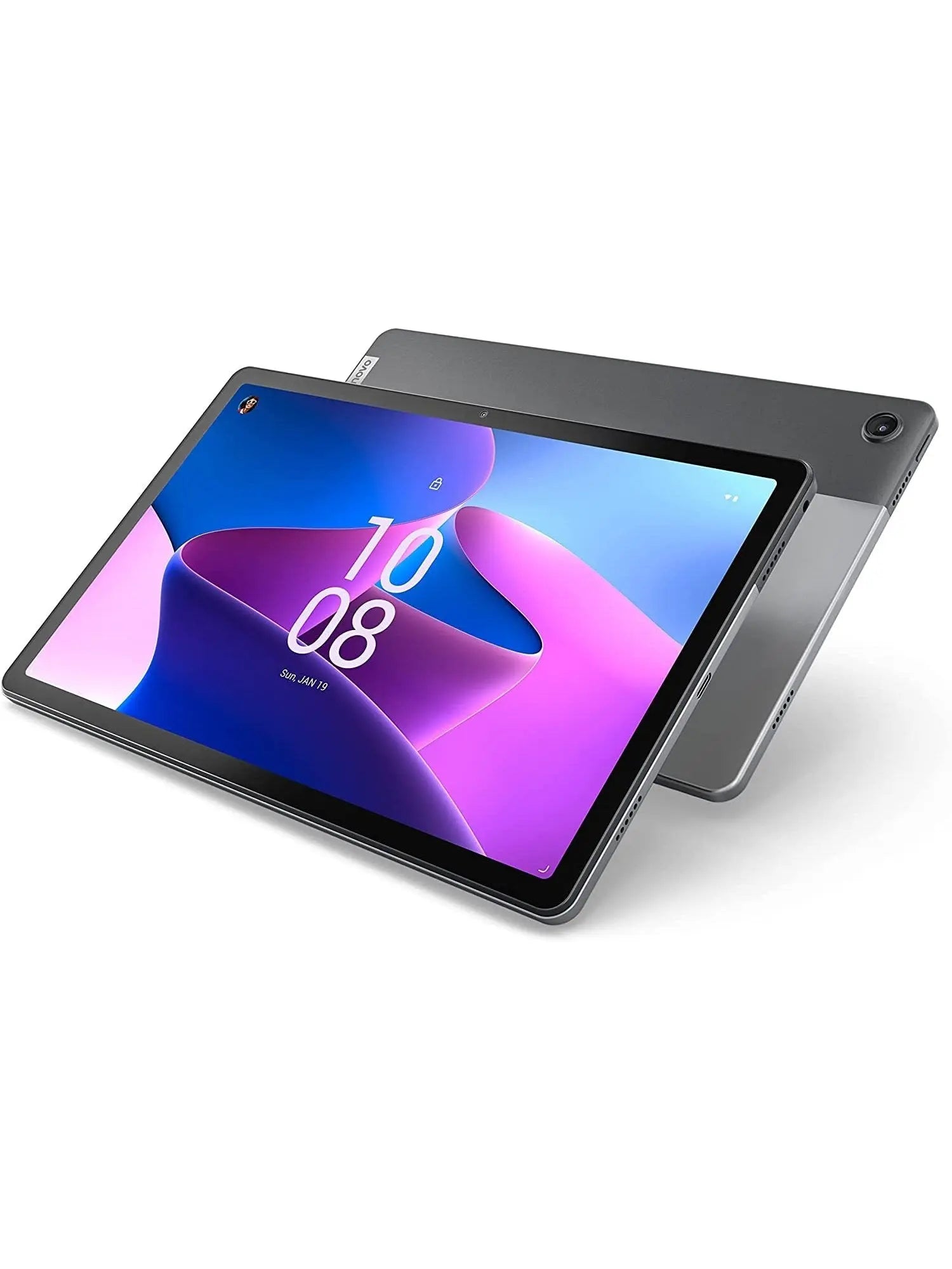 Lenovo Tab M10 Plus 3rd Gen - 2022 - Long Battery Life - 10" FHD - Front & Rear 8MP Camera - 4GB Memory - 64GB Storage - Android 12 or Later, Gray