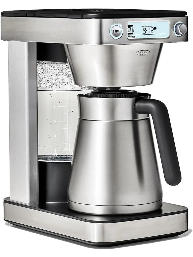 OXO Brew 12-Cup Coffee Maker With Podless Single-Serve Function,Silver - ANM Liquidation