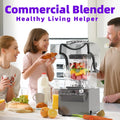 Commercial Blender 70oz 3.5 hp 5 Programmable Function,Quiet Blender with Digital Waterproof Touchpad and Quiet Sound Enclosure - 120V - ANM Liquidation