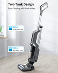 Stealth ECVP01 Cordless Wet Dry Vacuum Cleaners & Mop, Smart Hardwood Floor Cleaner with Self-Cleaning, Vacuum & Mop & Wash 3 in 1, Lightweight Mop Vacuum Cleaner for Area Rugs, Gray - ANM Liquidation