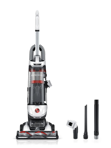 Hoover MAXLife Elite Swivel Vacuum Cleaner with HEPA Media Filtration, Bagless Multi-Surface Upright for Carpet and Hard Floors, UH75100, White - ANM Liquidation