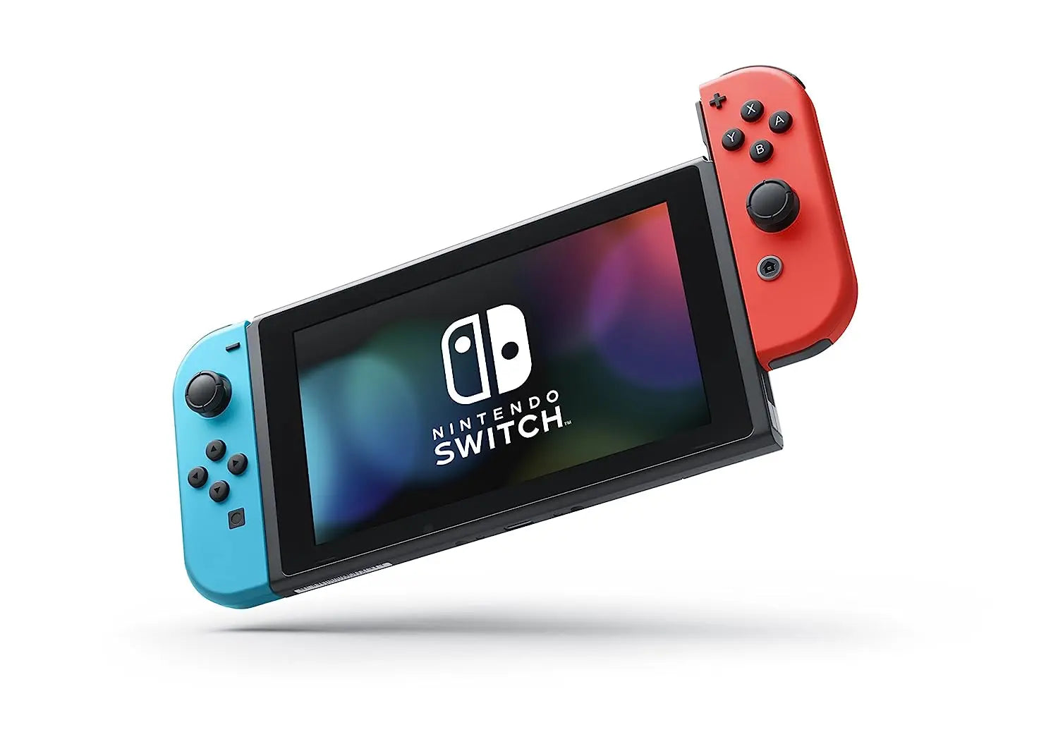 Nintendo Switch with Neon Blue and Neon Red Joy‑Con - ANM Liquidation