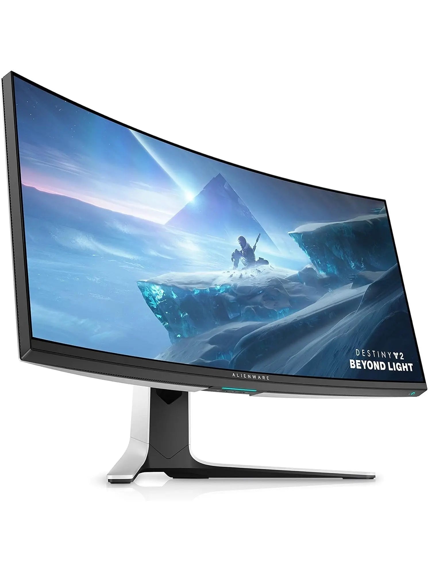 Alienware Ultrawide Curved Gaming Monitor 38 Inch, 144Hz Refresh Rate, 3840 x 1600 WQHD , IPS, NVIDIA G-SYNC Ultimate, 1ms Response Time, 2300R Curvature, VESA Display HDR 600, AW3821DW - White