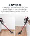 Eureka Rechargeable Handheld Portable with Powerful Motor Efficient Suction Cordless Stick Vacuum Cleaner Convenient for Hard Floors, NEC186, Rose Red, 82 Ounces ANM Liquidation