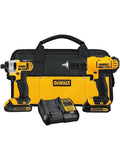 DEWALT 20V MAX Cordless Drill and Impact Driver, Power Tool Combo Kit with 2 Batteries and Charger (DCK240C2) - ANM Liquidation