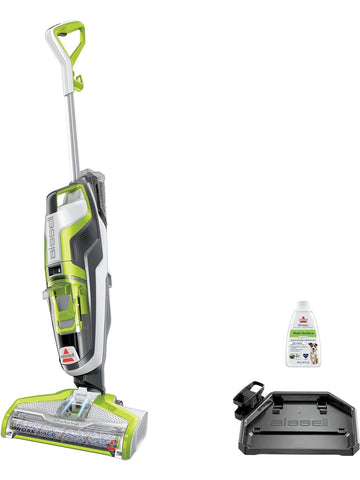 BISSELL CrossWave Floor and Area Rug Cleaner, Wet-Dry Vacuum with Bonus Brush-Roll and Extra Filter, 1785A , Green ANM Liquidation