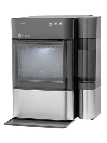 GE Profile Opal 2.0 with 0.75 Gallon Tank, Chewable Crunchable Countertop Nugget Ice Maker, Scoop included, 38 lbs in 24 hours, Pellet Ice Machine with WiFi & Smart Connected, Stainless Steel ANM Liquidation