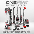 Hoover ONEPWR WindTunnel Emerge Complete Cordless Lightweight Stick Vacuum with All-Terrain Dual Brush Roll, 2 Batteries Included, BH53654VE, Black - ANM Liquidation