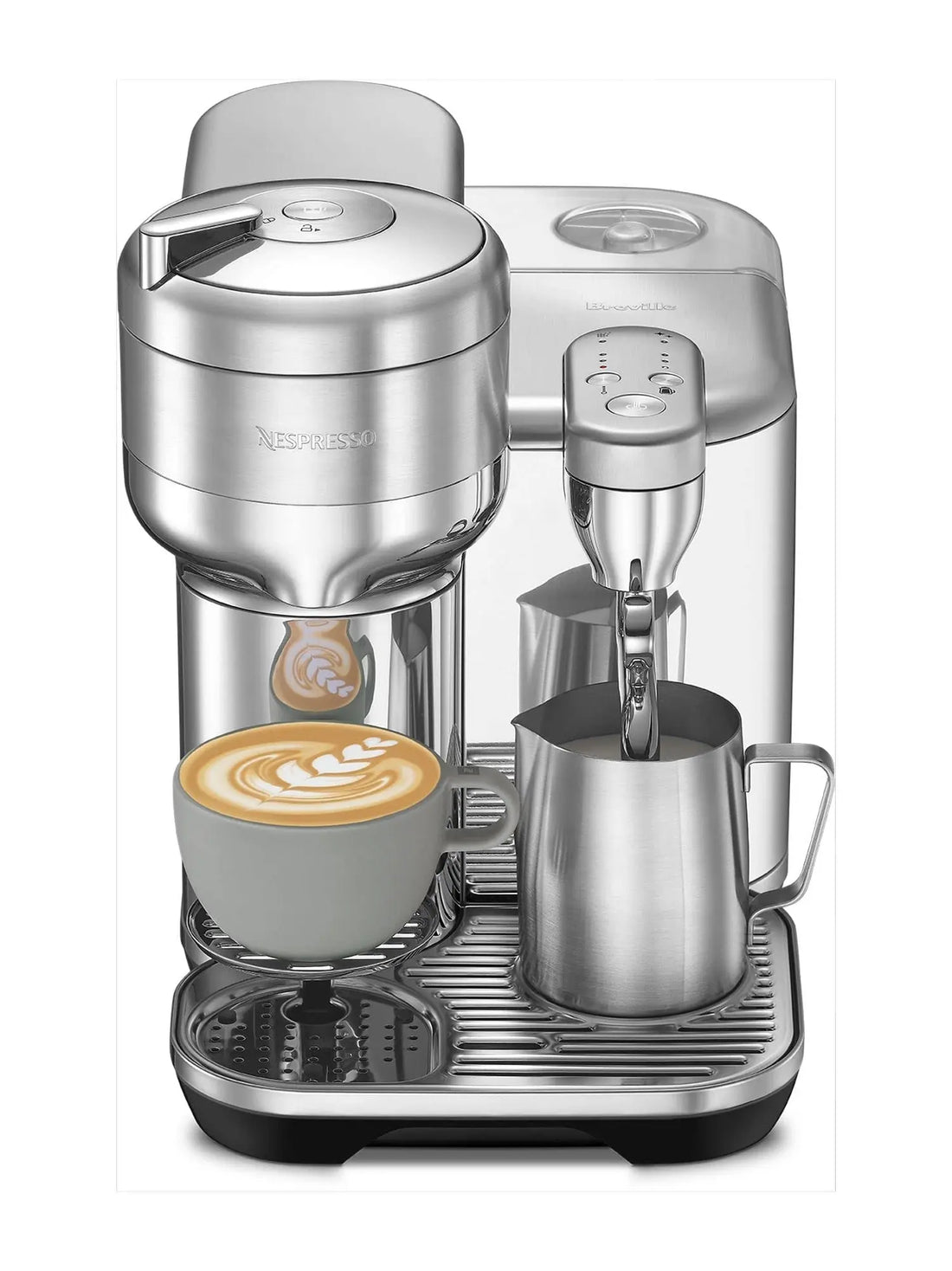 Breville Nespresso Vertuo Creatista BVE850BSS, Brushed Stainless Steel - ANM Liquidation