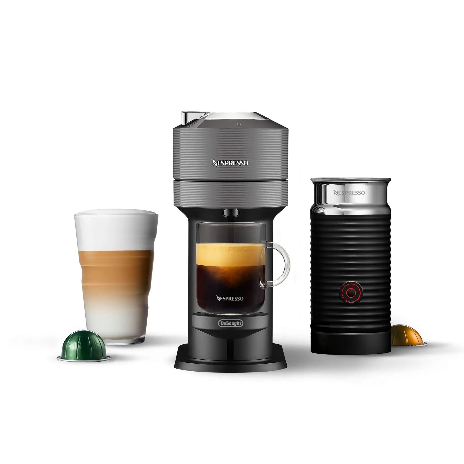 Nespresso Vertuo Next Coffee and Espresso Maker by De'Longhi, White - ANM Liquidation