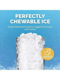 Newair 44 lbs. Nugget Countertop Ice Maker with Self-Cleaning Function, Refillable Water Tank, Perfect for Kitchens, Offices, Home Coffee Bars, and More