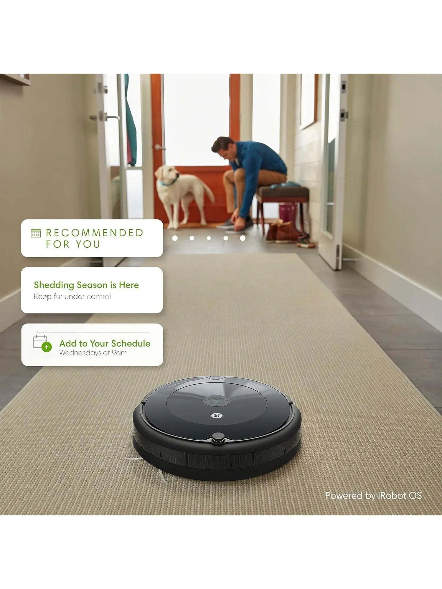 iRobot Roomba 694 Robot Vacuum-Wi-Fi Connectivity, Personalized Cleaning Recommendations, Works with Alexa, Good for Pet Hair, Carpets, Hard Floors, Self-Charging