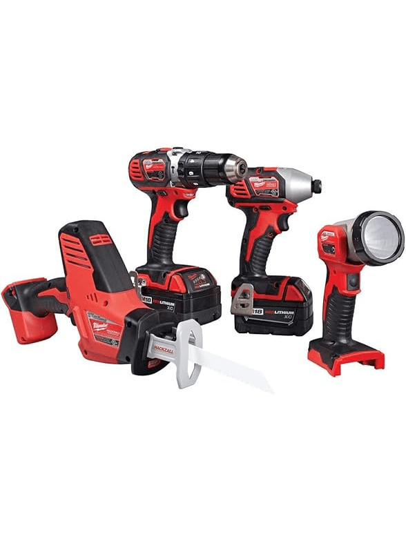 Milwaukee 2695-24 M18 18V Cordless Tool Combo Kit woot