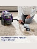 BISSELL SpotClean Pet Pro Portable Carpet Cleaner, 2458, Grapevine Purple, Black, Large