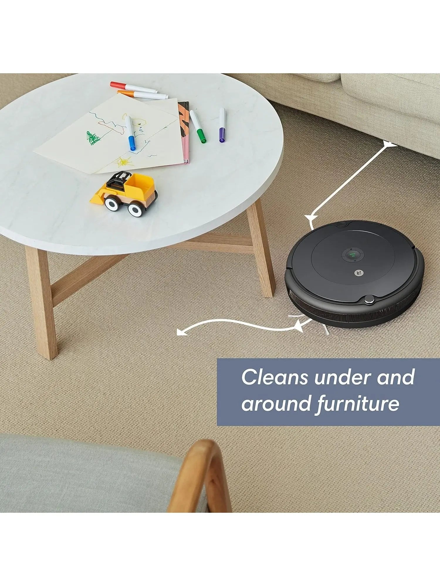 iRobot Roomba 694 Robot Vacuum-Wi-Fi Connectivity, Personalized Cleaning Recommendations, Works with Alexa, Good for Pet Hair, Carpets, Hard Floors, Self-Charging